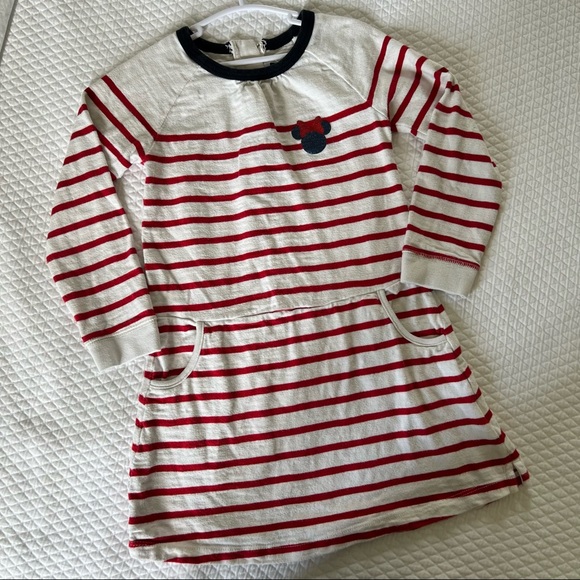 GAP Other - Gap Disney Minnie Mouse Striped Slub Knit Dress • 5